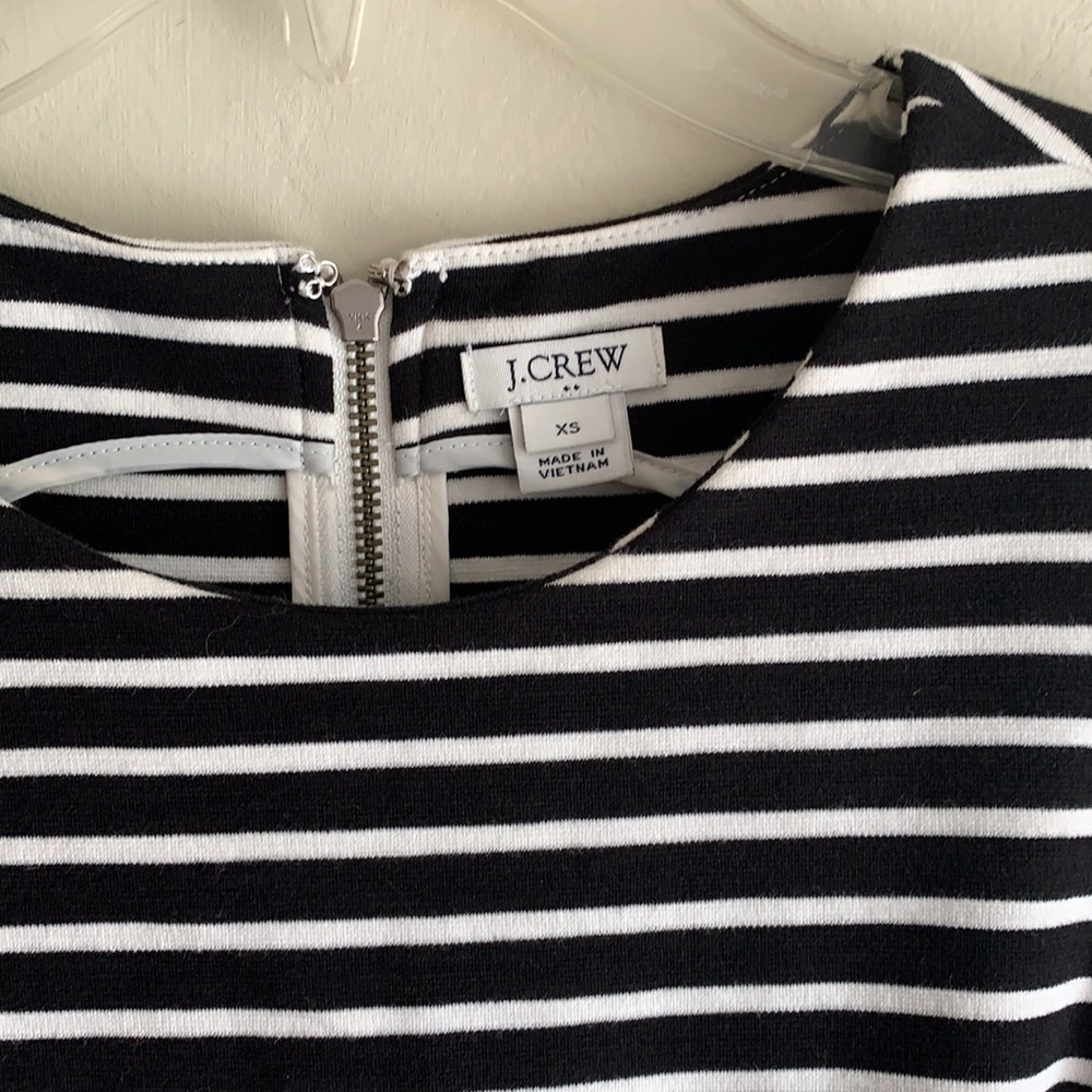 J. Crew Daybreak striped striped dress XS - Picture 6 of 10
